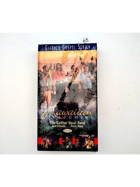 Gaither Gospel Series Hawaiian Homecoming VHS Bill Gloria Maui Gospel Untested
